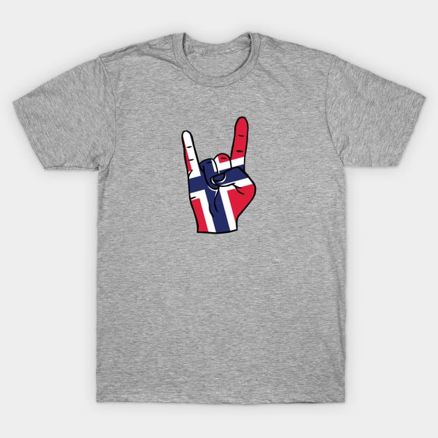 Rock On, Norway T-Shirt by SLAG_Creative